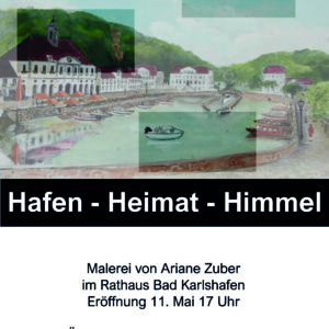 Ausstellung Malerei Ariane Zuber, Bad Karlshafen